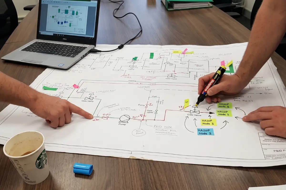 Securing innovation: a GOSP pilot HAZOP