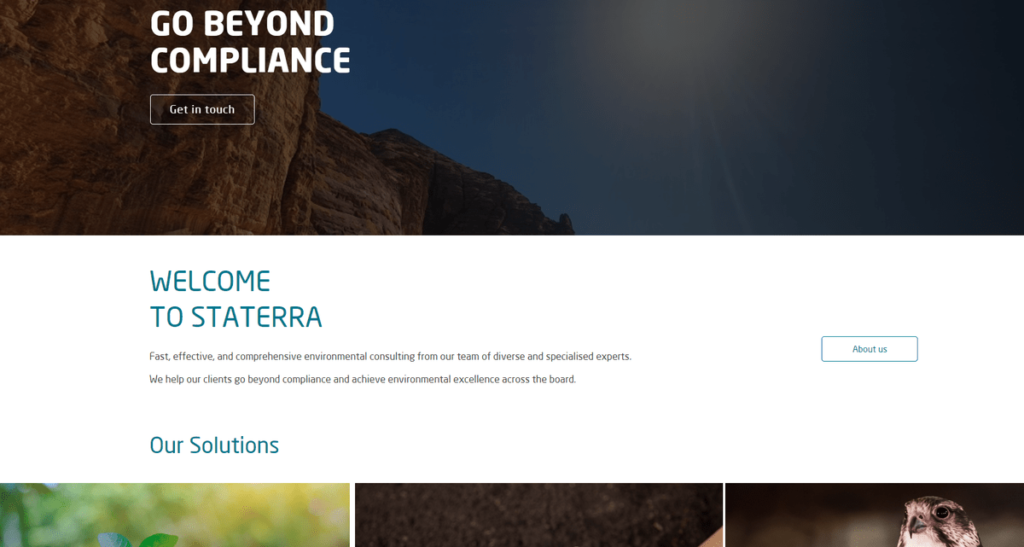 Staterra website launch
