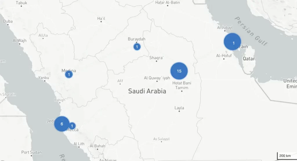 Data centres in the Kingdom of Saudi Arabia