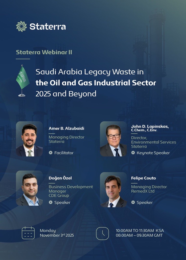 Saudi Arabia Legacy Waste in the Oil and Gas Industrial Sector 2025 and Beyond Webinar