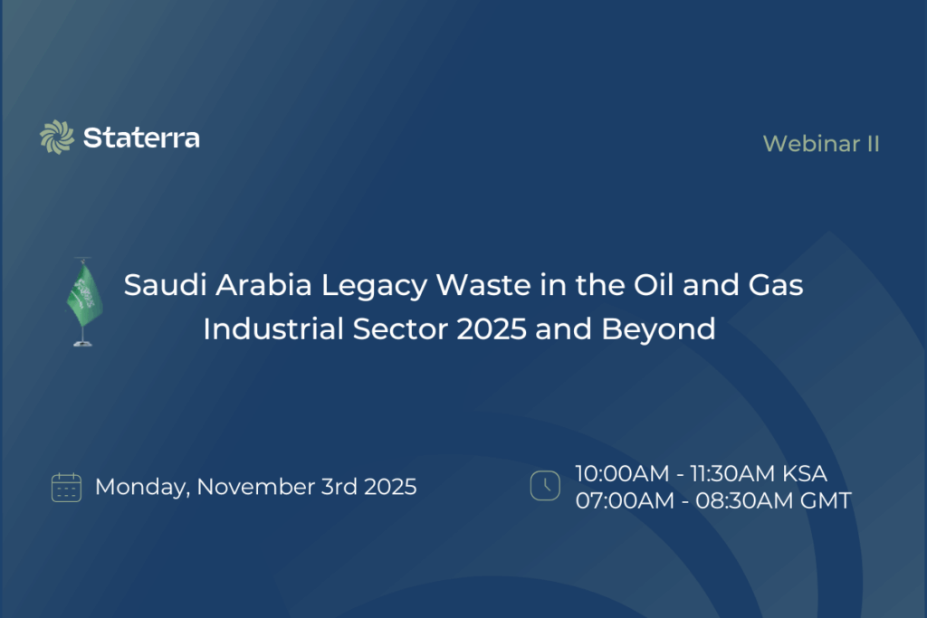 Staterra Webinar Saudi Arabia Legacy Waste
